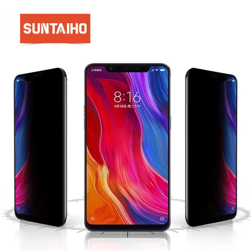 Suntaiho Защита экрана для redmi 6a note5 5pro Xiaomi mi8 полное покрытие закаленное
