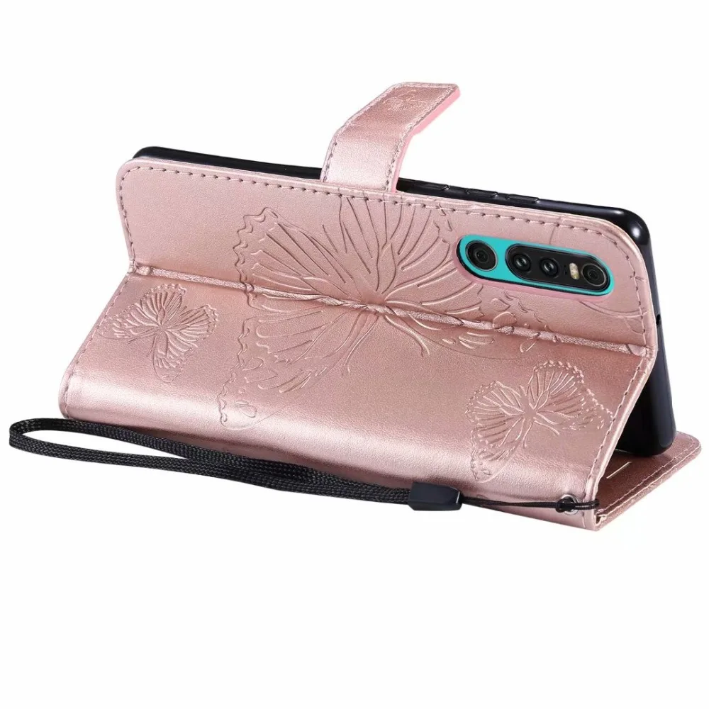 Чехол для телефона Etui Coque huawei P30 Pro Nova 4 Honor V20 чехол Роскошная бабочка кожаный