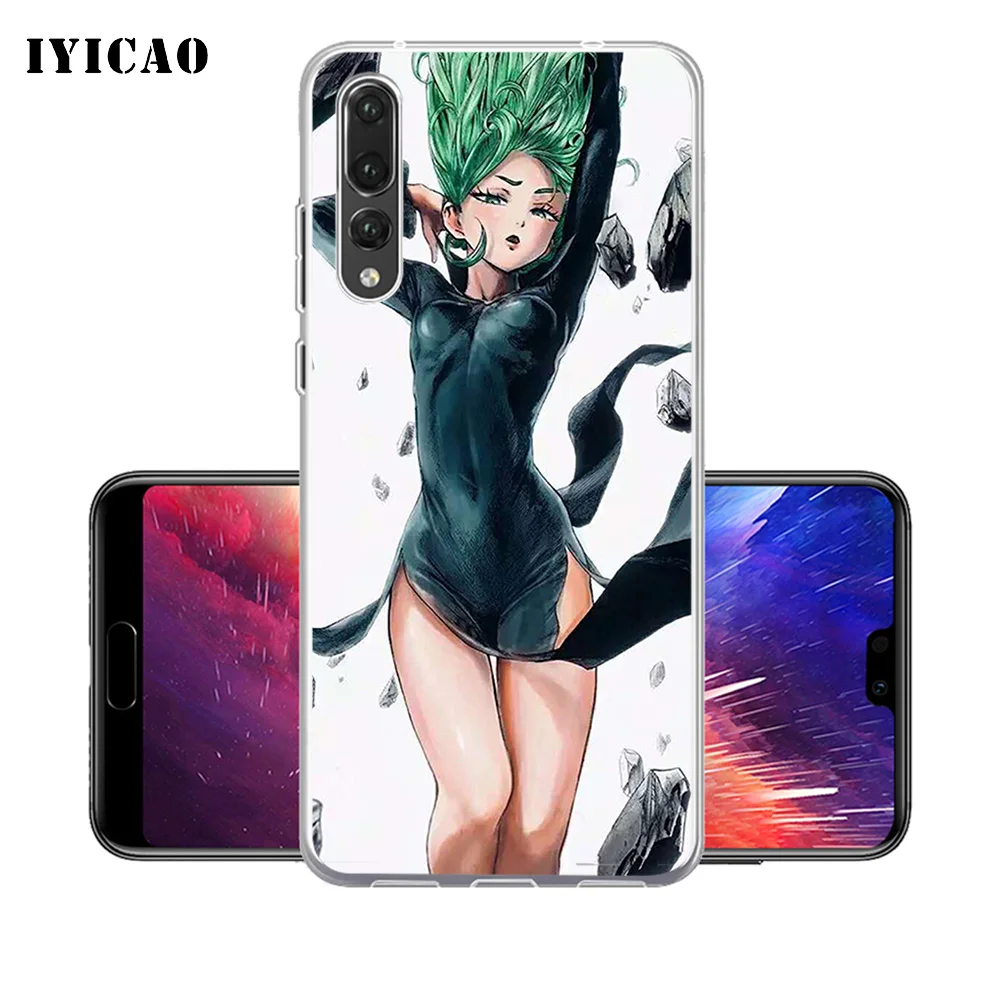 IYICAO One Punch Man мультфильм мягкий силиконовый чехол для телефона Huawei P30 P20 Pro P10 P9 P8 Lite P