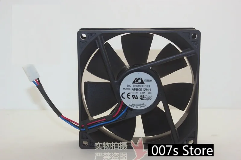 Новый радиатор охлаждения вентилятор для Delta AFB0912HH 9 см 9025 9225 12V 0.4A 92X92X25mm Сервер