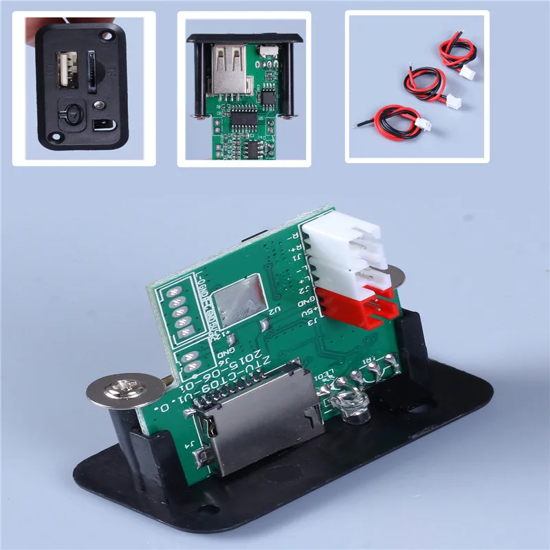 DC5V TF карта U диск MP3 Плата декодера с форматом модуль 3W + Расшифровка усилителей