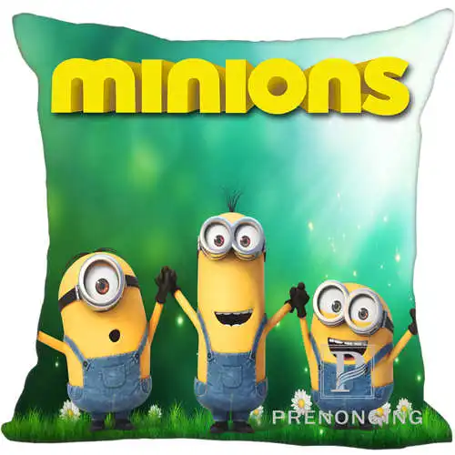 Pillowcases Заказная наволочка Обложка Миньон квадратная Подушка на молнии Обложка печать ваши фотографии 20x20 см, 35x35 см(одна сторона) 171128#16 - Цвет: Pillowcases