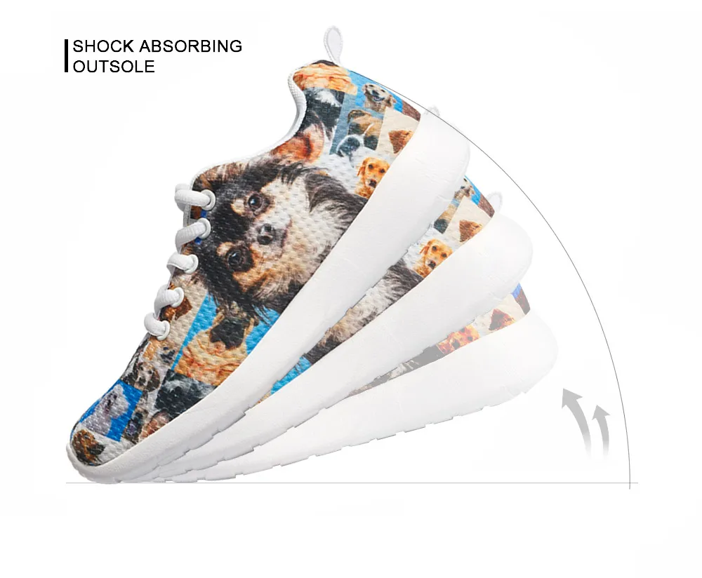 FORUDESIGNS/ботинки кроссовки для детей милая спортивная обувь с принтом мопса