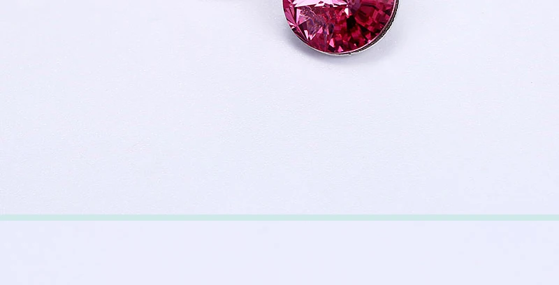 Прекрасные звезды круглый кристалл от Swarovski милые серьги для Для женщин 925 пробы серебро себе прекрасное ювелирное дело вечерние подарок