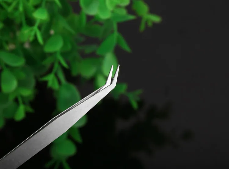 6 штук упак. высококачественные прямые и изогнутые щипцы щипчики из нержавеющей