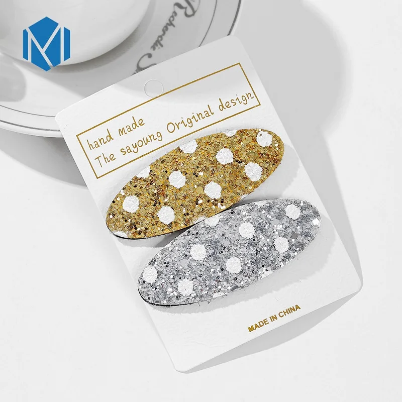 2 шт./компл. корейский стиль новые модные детские аксессуары для волос в горошек с