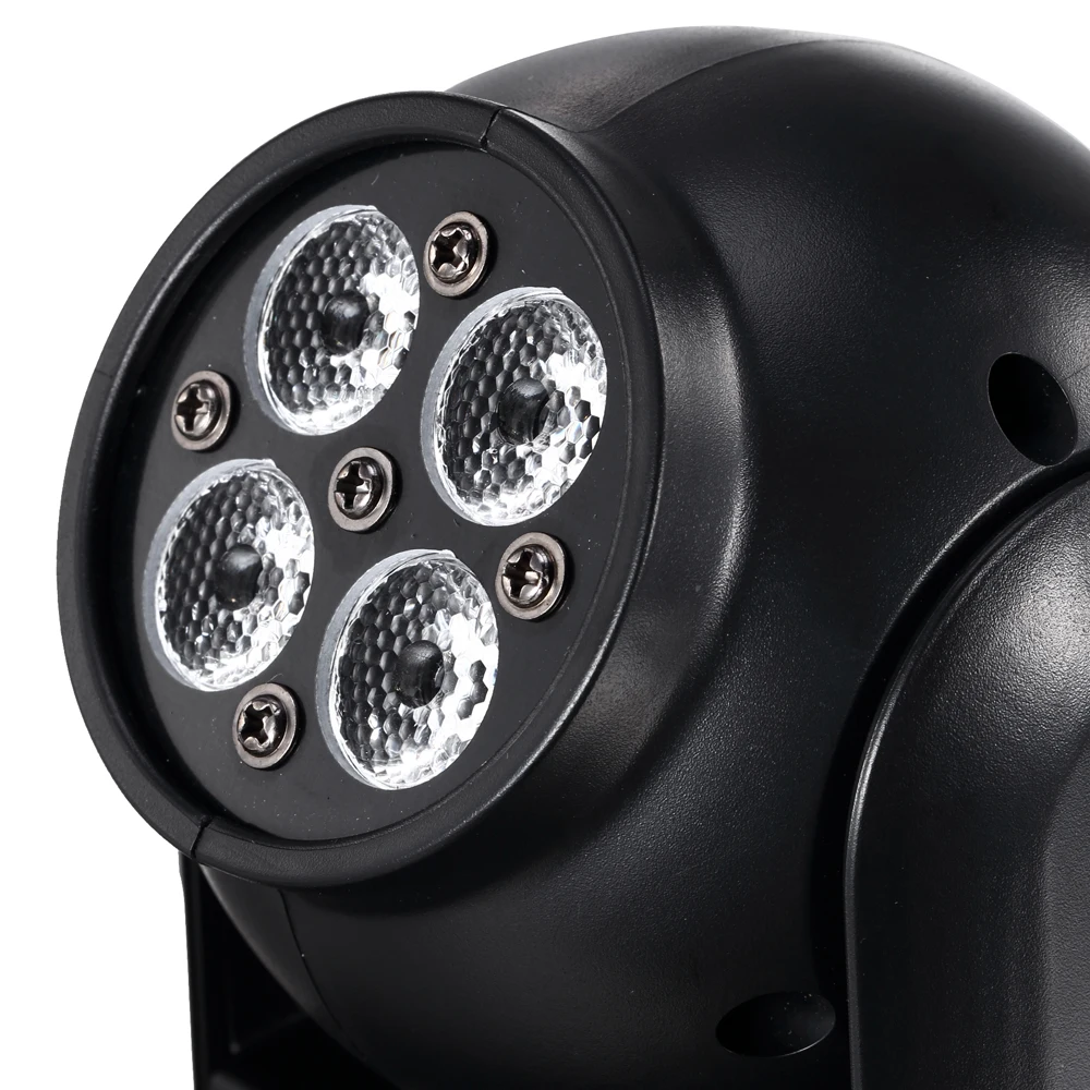 Светодиодный сценический мини-светсветильник льник s 4x10 Вт RGB 3 в 1 с DMX 512 для