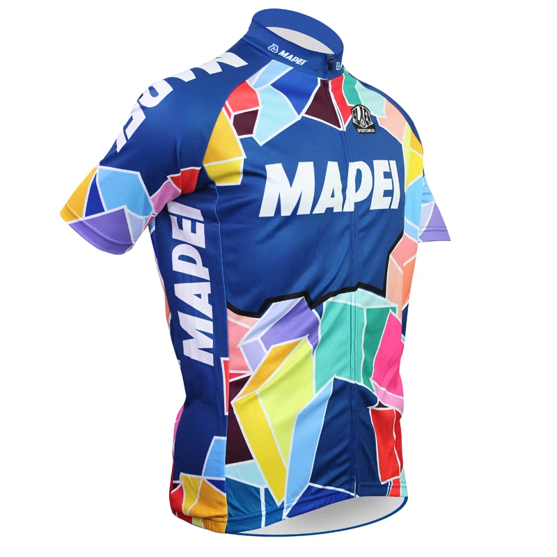 Новая спортивная мужская одежда MAPEI Alien Джерси для велоспорта велосипедная
