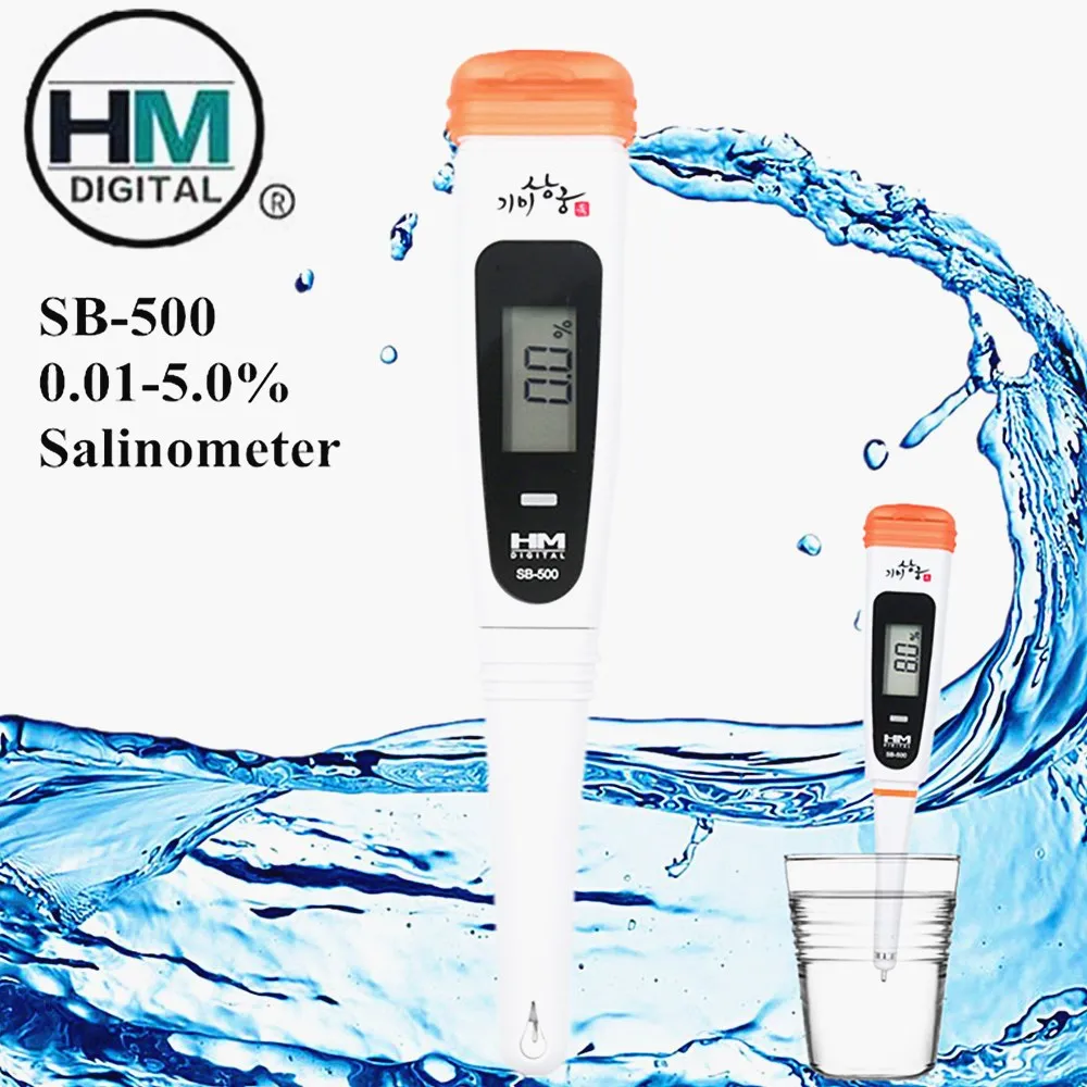 HM SB-500 цифровой измеритель соли портативный тестер солености солемер еды Brine прибор для измерения солености инструмент 30% скидка