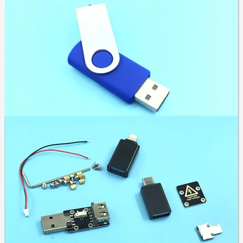 Новое поступление обновленная версия USB Killer V3.0 гравировка U Disk миниатюрный