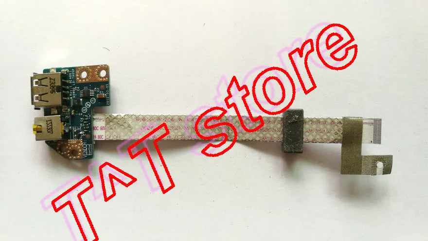 

original E5430 E5530 USB Audio Port Board LS-7905P 8DVRJ CN-08DVRJ test good free shipping