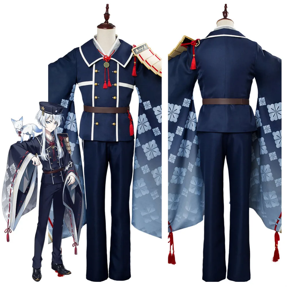 Костюм для косплея Touken Ranbu костюм Hakusan Yoshimitsu Униформа полный карнавальные костюмы