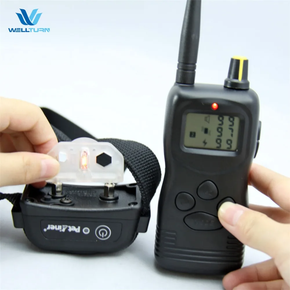 Free Shipping For 2 Dogs 1000M Remote Pet Dog Training Collar with LCD Display Best Electronic for | Дом и сад