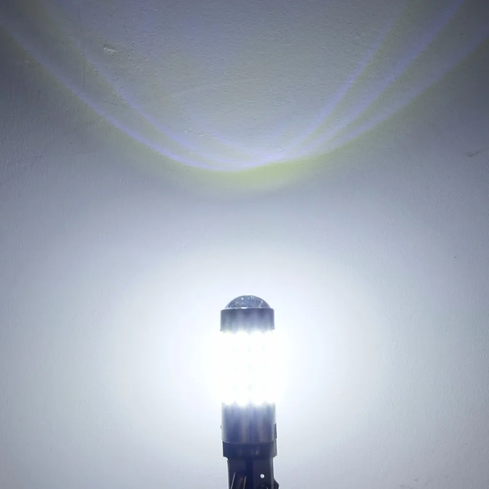 AGLINT 2 шт. светодиодный T10 автомобильные лампочки CANBUS для w5w Нет ошибок 54 SMD 194 168 свет