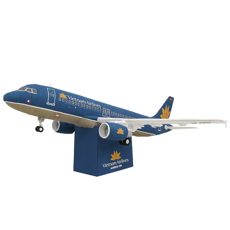 1:72 Вьетнам Япония Kyushu аэробус A320 модель пассажирского самолета коллекционные