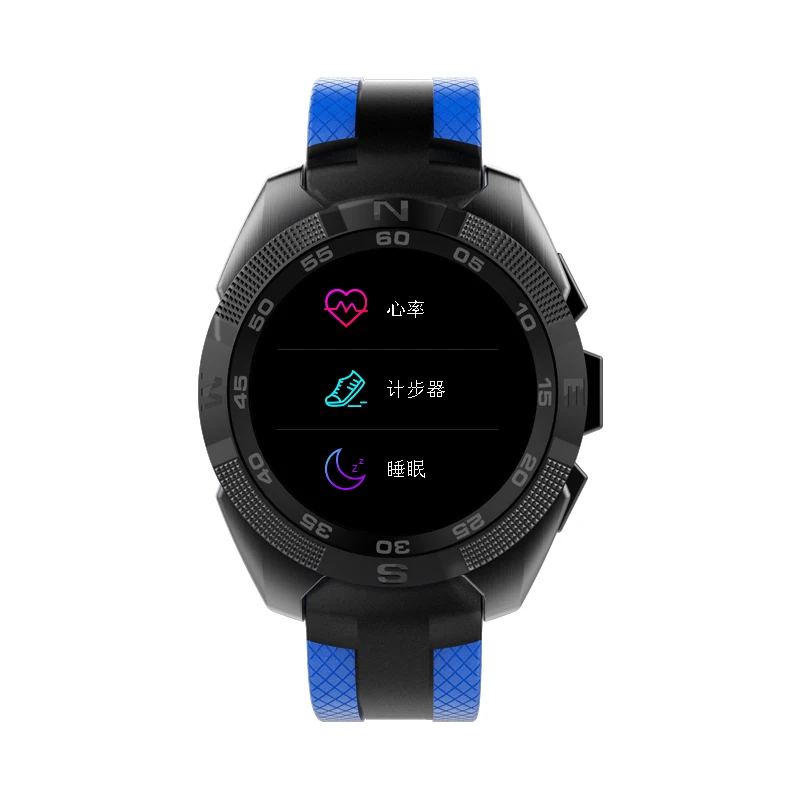 FocusSmart L3 1,54 дюймов умные часы кровяное давление пульсометр часы фитнес-трекер IP68 Водонепроницаемые умные часы - Цвет: Сиренево-синего цвета