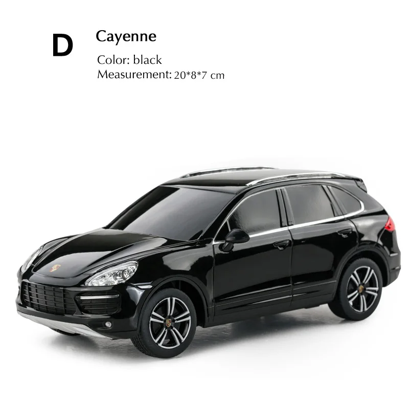 D black Rastar высококачественный Радиоуправляемый автомобиль, 1:24 машина, радиоуправляемые игрушки, радиоуправляемая Автомобильная панель, модель электрических игрушек для мальчиков, детские подарки - Цвет: D black
