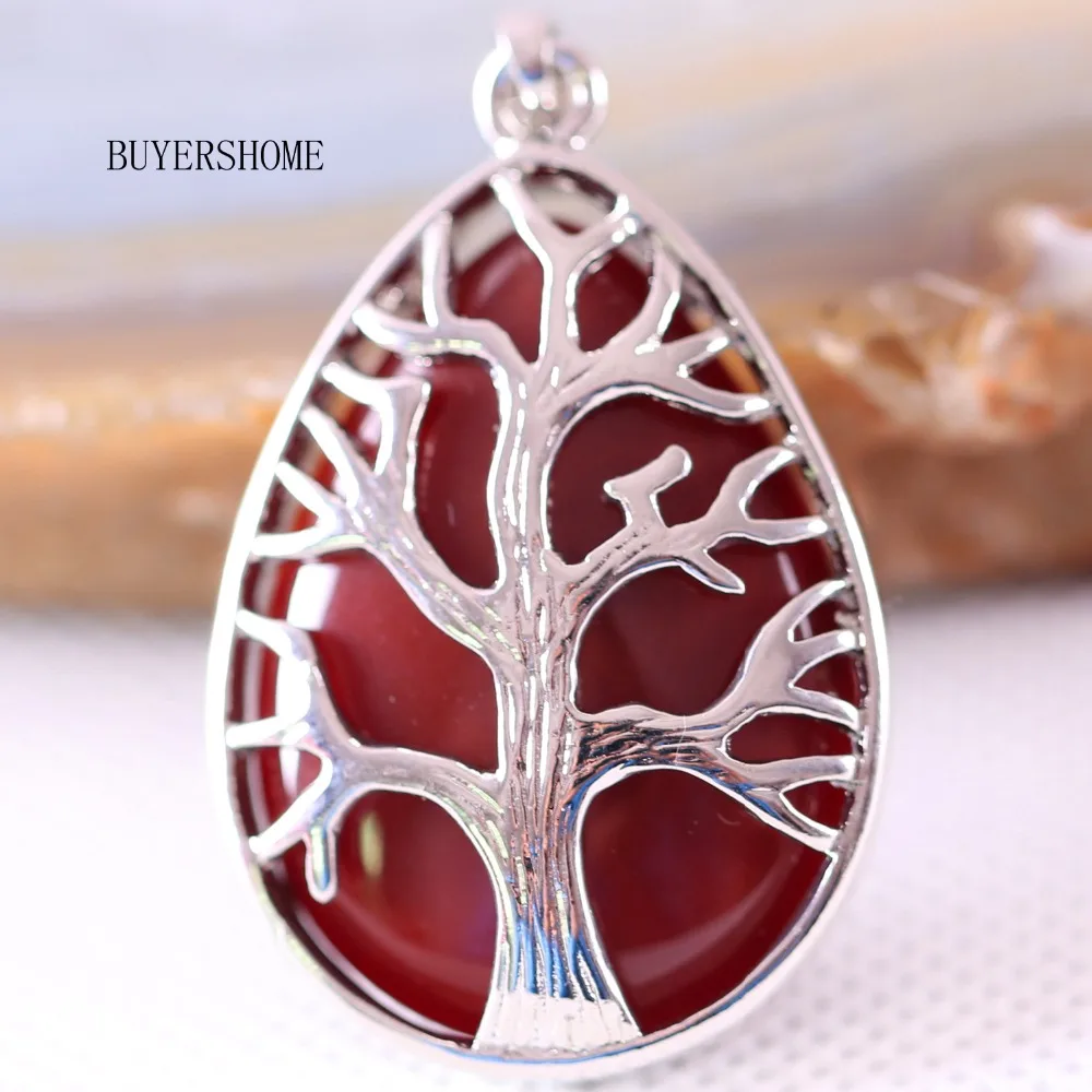 1 шт. подвеска в виде дерева жизни из натурального камня|Подвески| |