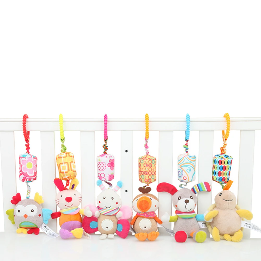 Сова музыка Wind Chime висячая кукла пение коляска кровать колокольчик подвешиваемый