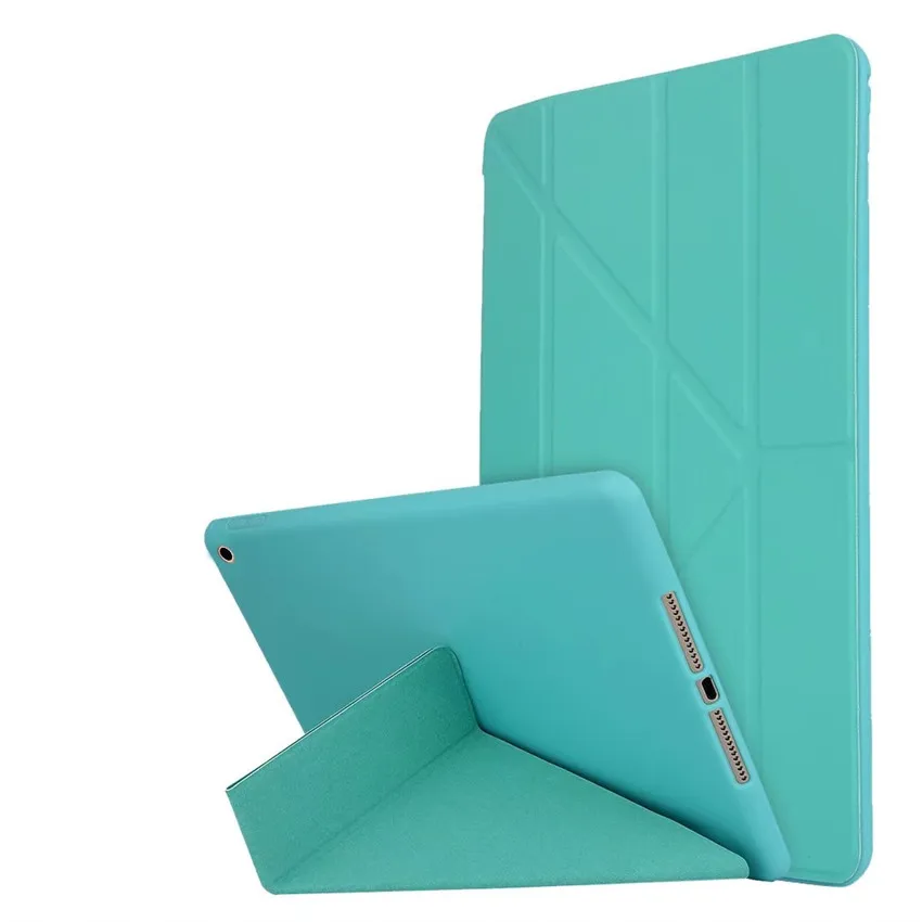 Ультратонкий чехол из искусственной кожи с подставкой для ipad 9 7 (2017) цветной