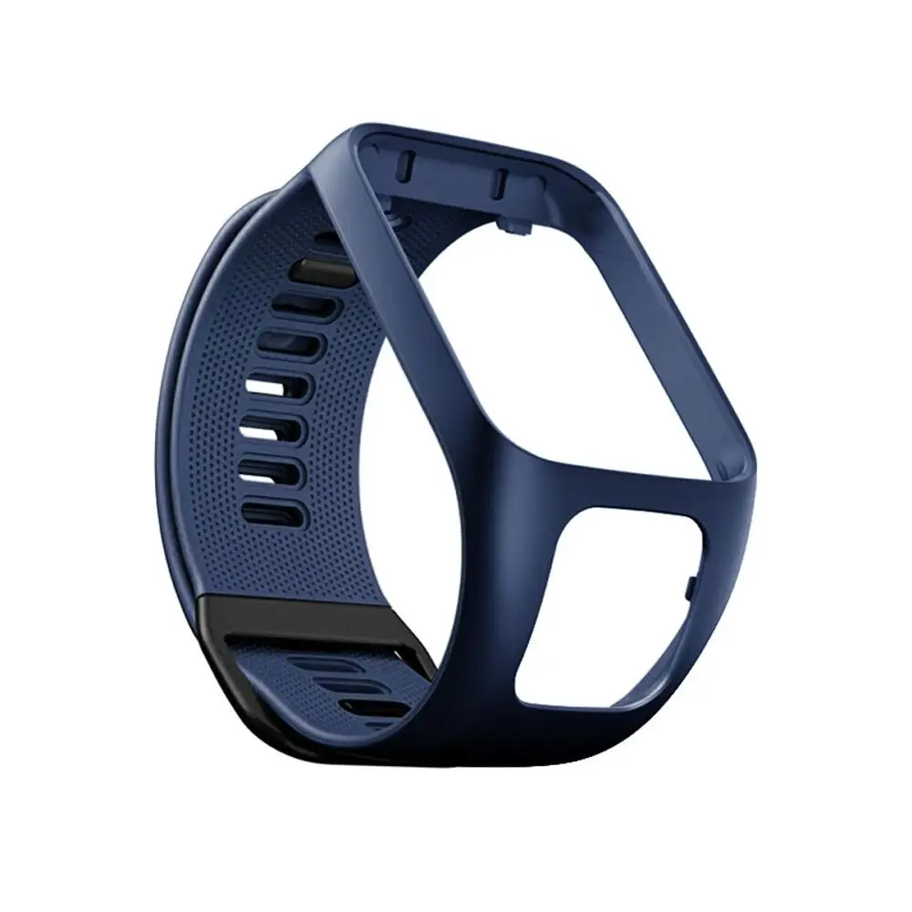 Спортивный умный ремешок для часов сменный силиконовый на запястье TomTom Runner 2 3 Spark