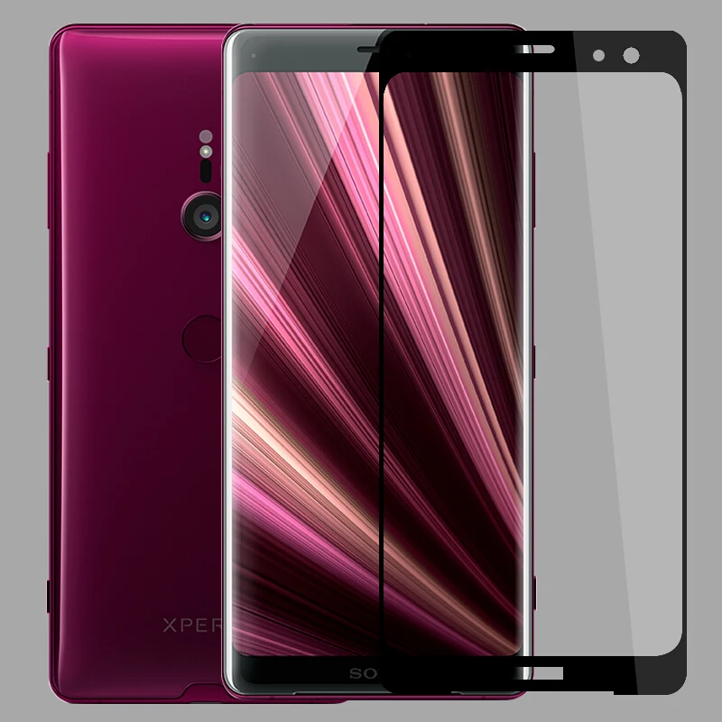 Закаленное стекло 9H для Sony Xperia 10 XZ4 XA3 XA2 Ultra XZ2 Plus Premium XZ1 XA1 Ultra/ Защитная пленка