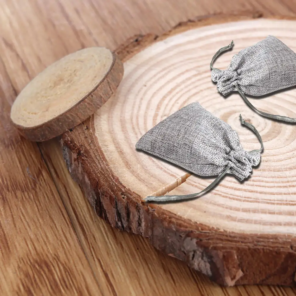 10*14 см Льняная сумка Подарочная для ювелирных изделий набор бусы браслет