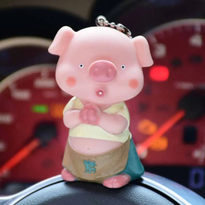 Прекрасный брелок колокольчики с изображением из мультфильма Lucky Cat, брелок для автомобиля, сумка для авто, брелок для ключей, держатель для женщин, подарок, кошелек, подвеска, ювелирные изделия - Цвет: type 18