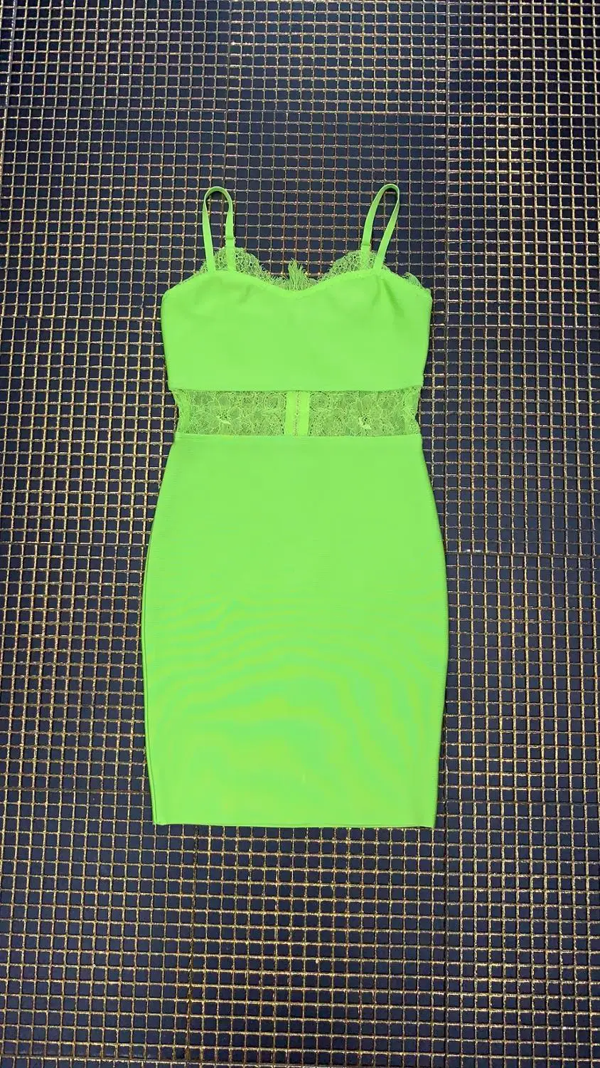 

2019 New Women Red green black yellow v neck spaghetti strap Vestidos dress Bodycon Celebrity evening Party Dress dropshipping