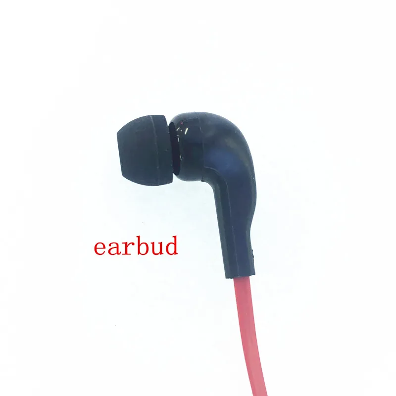 Красный Модный Лапши стиль наушники Fone de ouvido к разъем для KENWOOD Baofeng BF888s UV5R UV82 Wouxun TYT