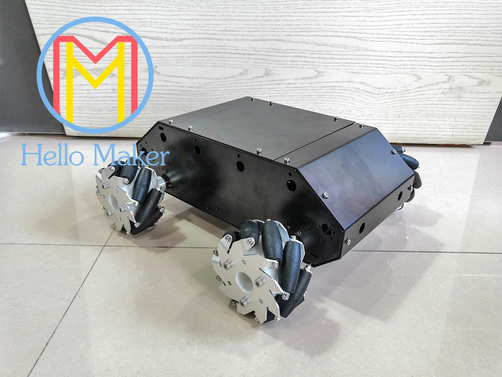 Автомобиль C400 4WD. Колесо Mecanum. Алюминиевый сплав. Умный автомобиль. Для любителей DIY. Игрушечный автомобиль. Исследование робота