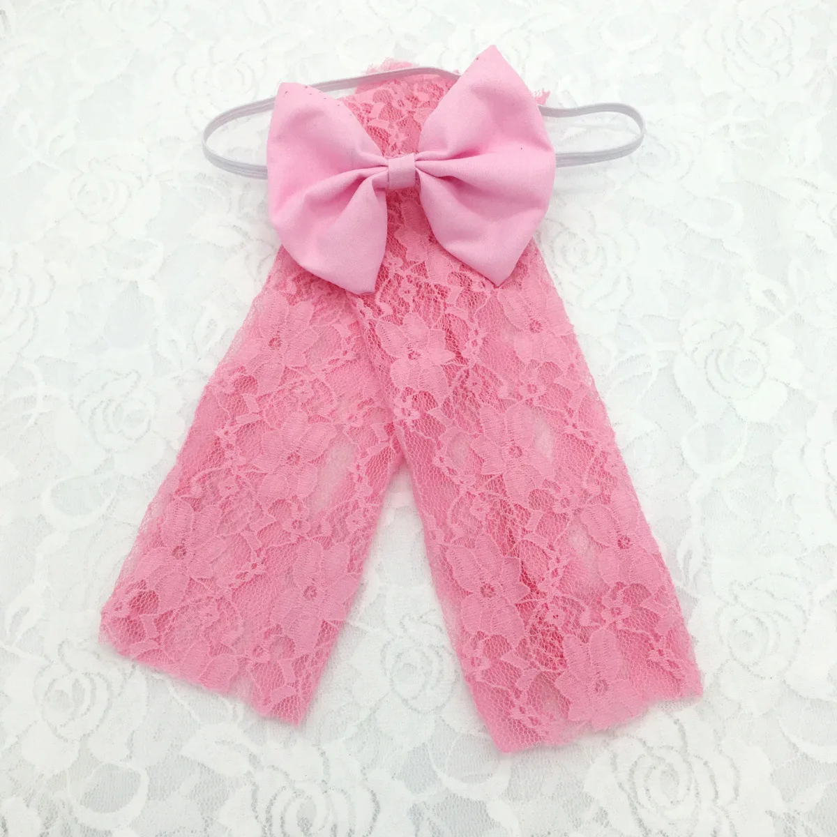 Baby Lace Leg Warmers Set Photo Prop Headband Bow Sleeve Studio Newborn Girl Print Photography Accessories X | Детская одежда и