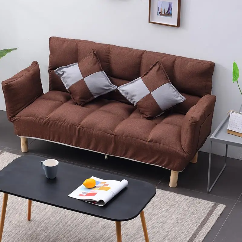 Lounge ленивый стул диван чистая красная Одиночная маленькая квартира спальня милая девушка двойной складной стул современный минималистский - Цвет: style 16