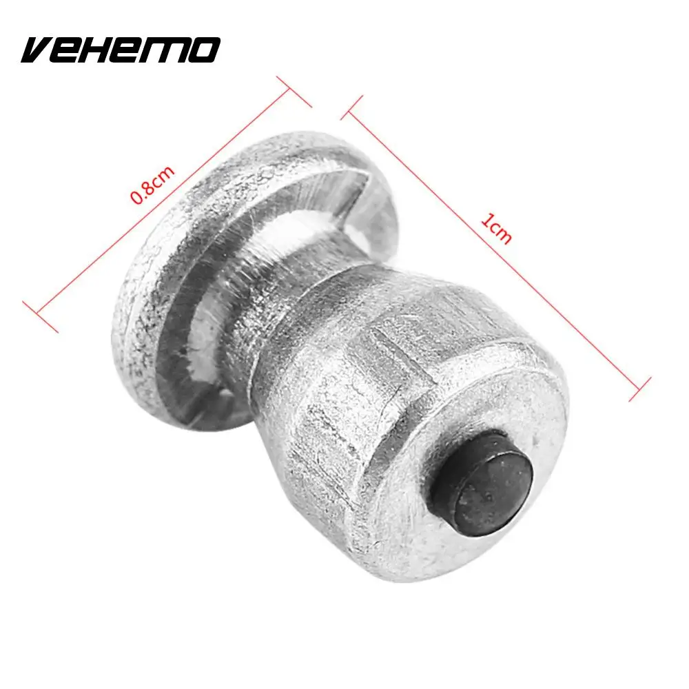 Vehemo 100 шт. шипы для шин 8 мм автомобильные Шины Шипы шурупы противоскользящие колеса автомобиля снег гвоздь высокое качество сплав автомобиля-Стайлинг