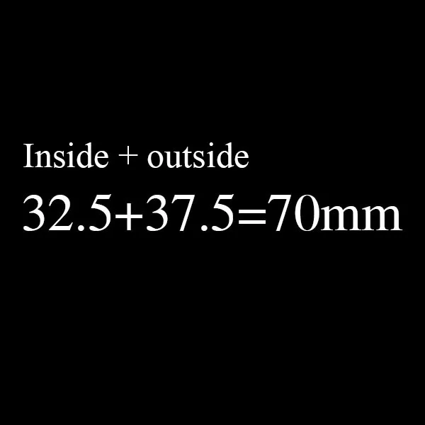 70(32.5knob-37.5) Дверной цилиндр 65 70 75 80 85 90 100 мм безопасности медный замок цилиндр безопасности дверная ручка латунный ключ анти-Прай нержавеющий цилиндр - Цвет: 70(32.5knob-37.5)