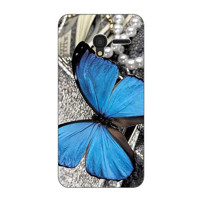 Милый Модный цветочный чехол для ALCATEL One Touch Pixi 3 4 5 &quot5017 5019 5019D чехлы с рисунком