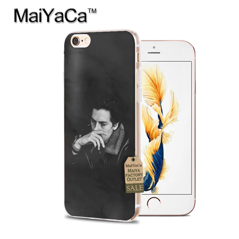 Прозрачный Мягкий ТПУ чехол для телефона MaiYaCa tv riversale Jughead Jones для iPhone 8 7 6 6S Plus XS XR 5S SE 5C Чехол
