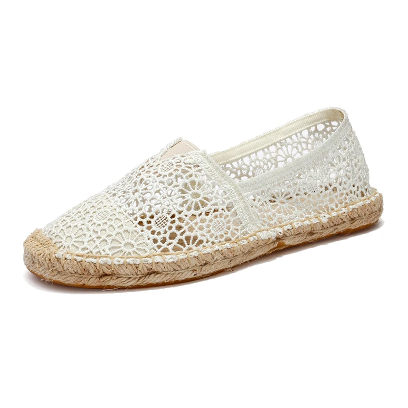 Espadrilles Fishman/летние женские лоферы спортивная Женская кружевная Свадебная обувь