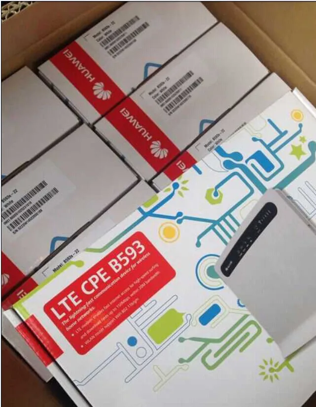 Беспроводной маршрутизатор Huawei B593s 601 4G LTE CPE шлюз точка доступа Wi Fi SIM карта с 2