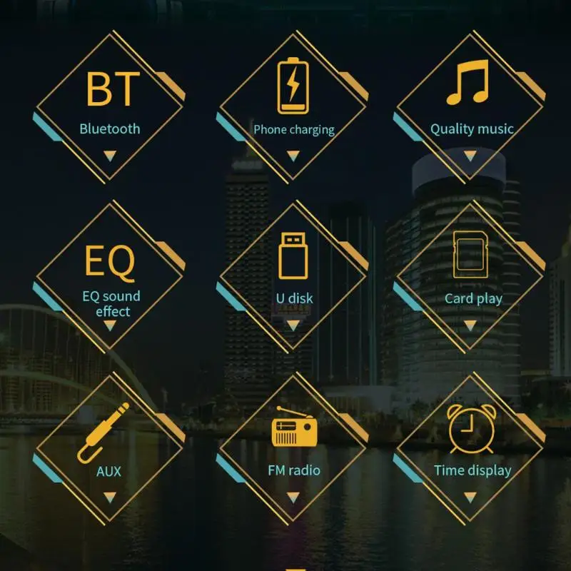 530 ЖК-экран Bluetooth 4,0 Автомобильный MP3-плеер с двумя usb-портами аудио fm-радио U AUX диск MP3-плеер