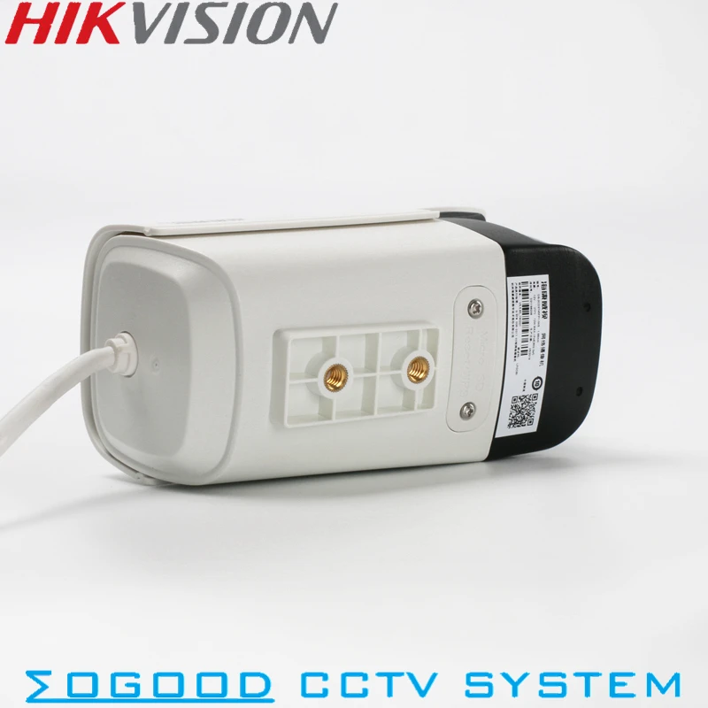 Hikvision DS 2CD3T45FP(D)1 это широкий угол 4 МП Встроенный микрофон H.265 POE IP камера Hik Connect APP