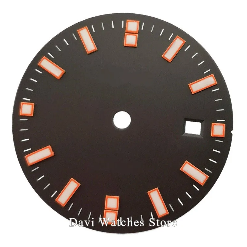31.5mm sterile watch Dial + hands fit DG2813/3804 Miyota 82 Series movement 43mm watches | Наручные часы