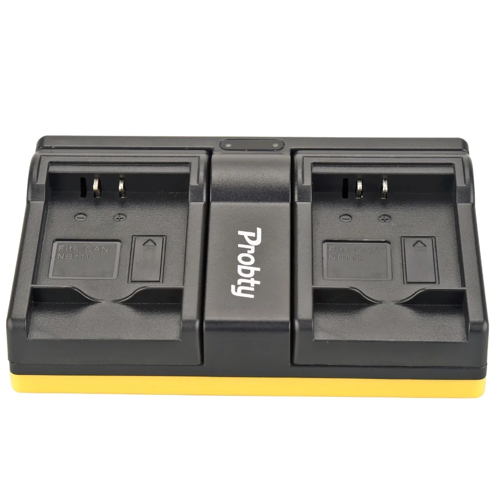 Probty NB-11L NB 11L USB Dual Зарядное устройство зум-объектив для Canon PowerShot A2300 A2600 A2400 A3400 A4000