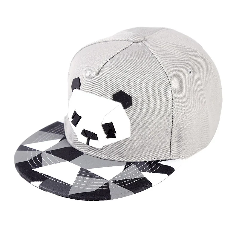 2018 модные Для мужчин женщин Бейсбол Кепки 3d panda дышащий Регулируемый Snapback Хип поп