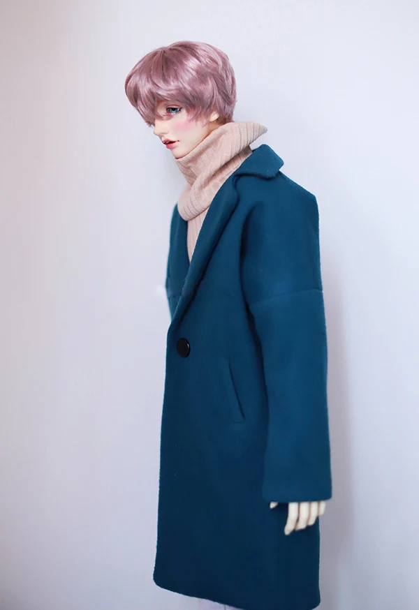 BJD пальто синего цвета плотное шерстяное подходит для дяди попо68 SD17 SSDF ghost 2