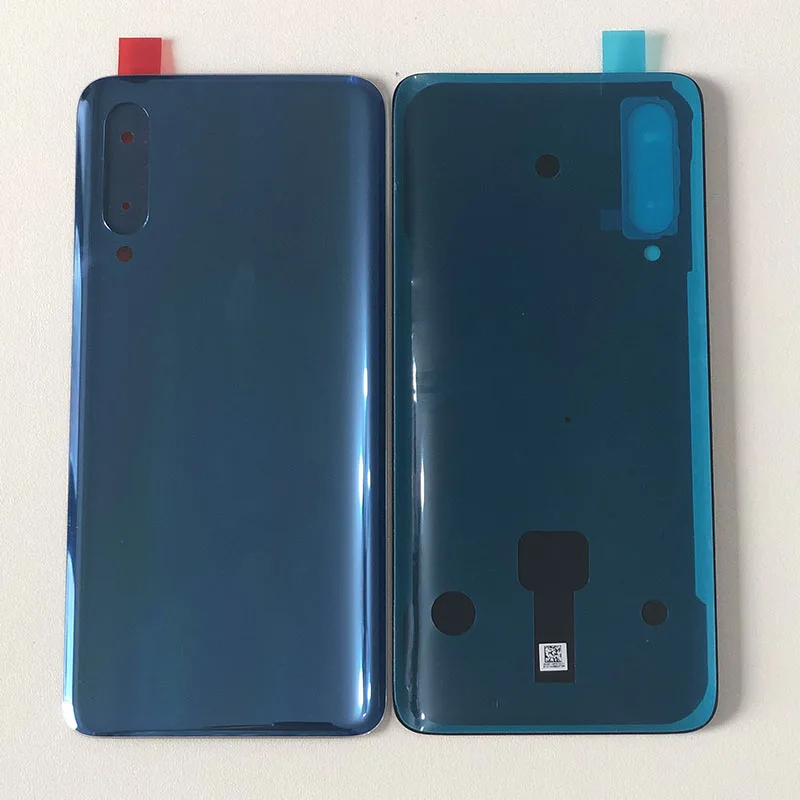 Axisinternational для 6,3" Xiao mi 9 mi 9 mi 9 M9 mi 9 mi 9 стеклянная задняя крышка для батареи Чехол для задней панели с наклейкой 3M