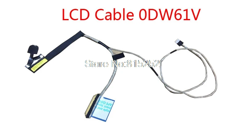 Кабель для ЖК-экрана ноутбука бренд DELL серии Latitude 3330 V131 0DW61V DW61V 0R8TM4 R8TM4 0GC2G4 GC2G4 05Y2R9