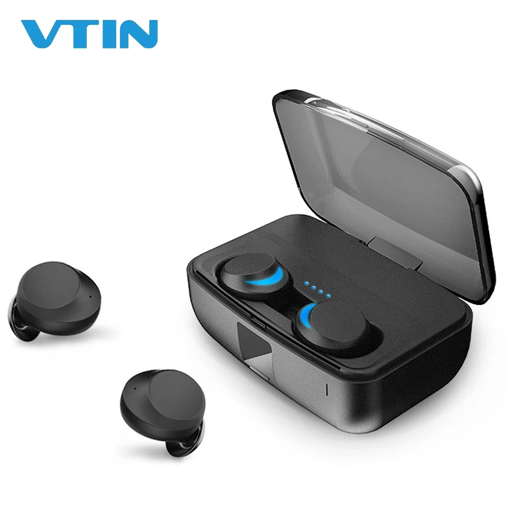 Современные наушники вкладыши TWS с IPX8 Водонепроницаемый Мини Bluetooth V5.0 True