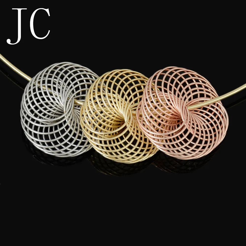 Модный комплект ювелирных изделий высокого качества Италия 750 золото серьги