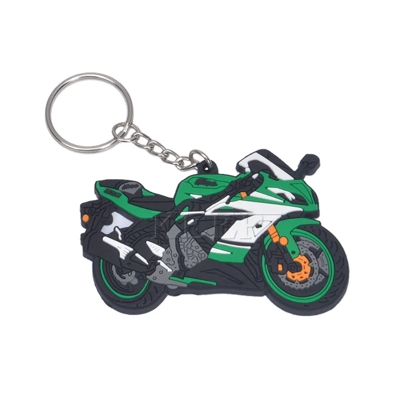 Брелок модель мотоцикла резиновая брелок держатель для BMW Suzuki Yamaha Kawasaki Honda 46